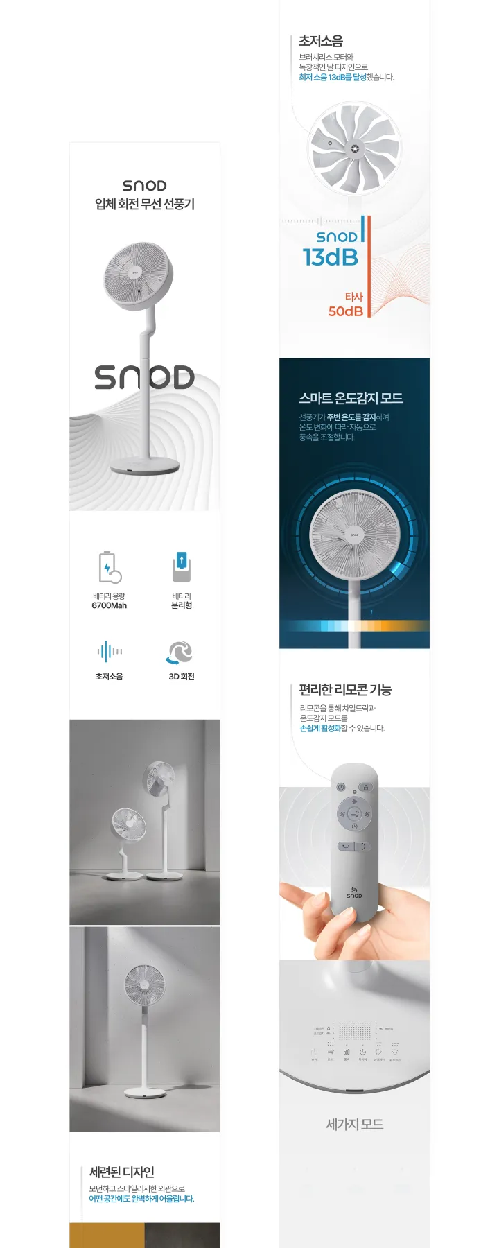 전자제품/가전 카테고리 디자인, 선풍기