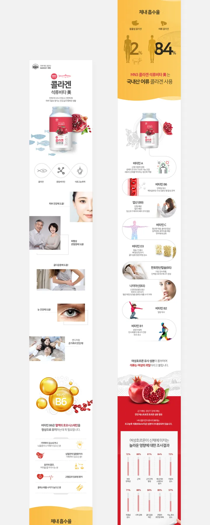 건강/헬스케어 카테고리 디자인, MN3콜라겐
