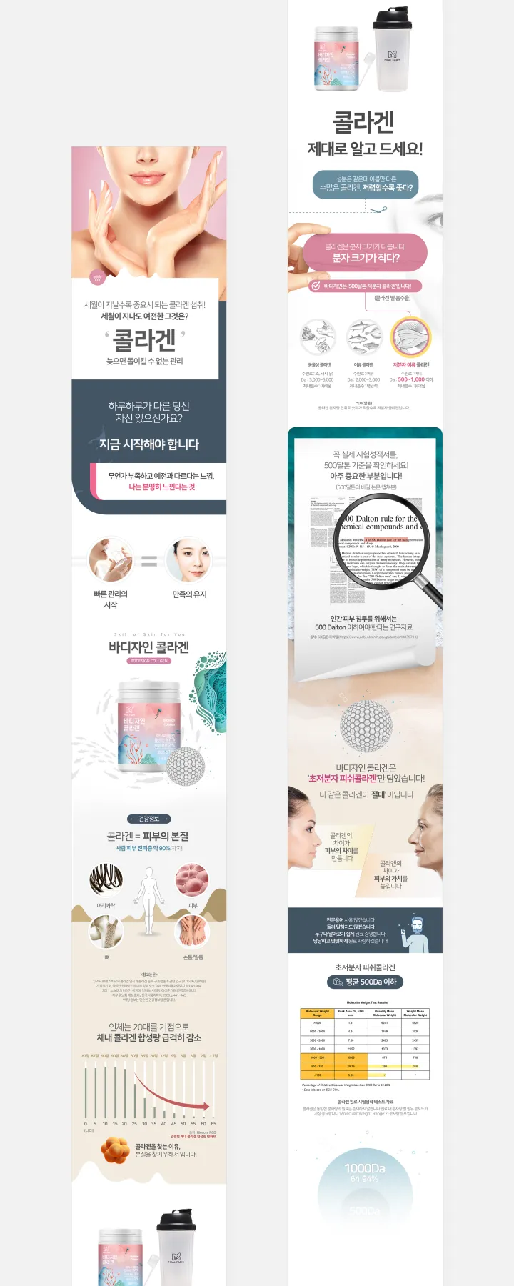 건강/헬스케어 카테고리 디자인, 바디자인 콜라겐