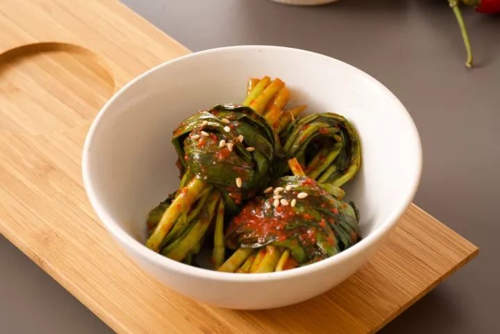 김치 촬영