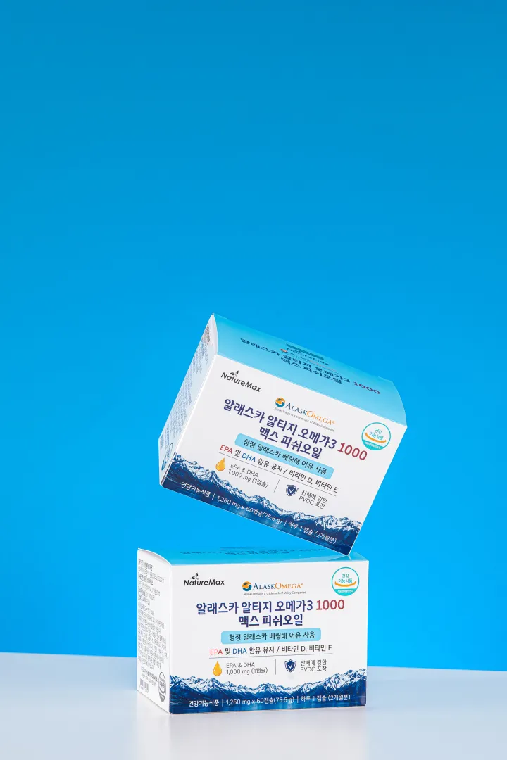 오메가3 패키지 제품컷